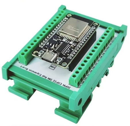 Eletechsup DNESA30 30PIN ESP32 Din Rail Mounting Expansion Board Wifi BT Module Development Board Wireless Smart Home IOT