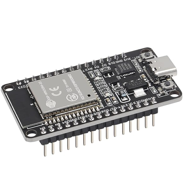 ESP32 CP2102 Module de ESP-WROOM-32,Type-C , Carte de développement 30Pin Microcontrôleur WiFi + BT 2.4Ghz Dual Core